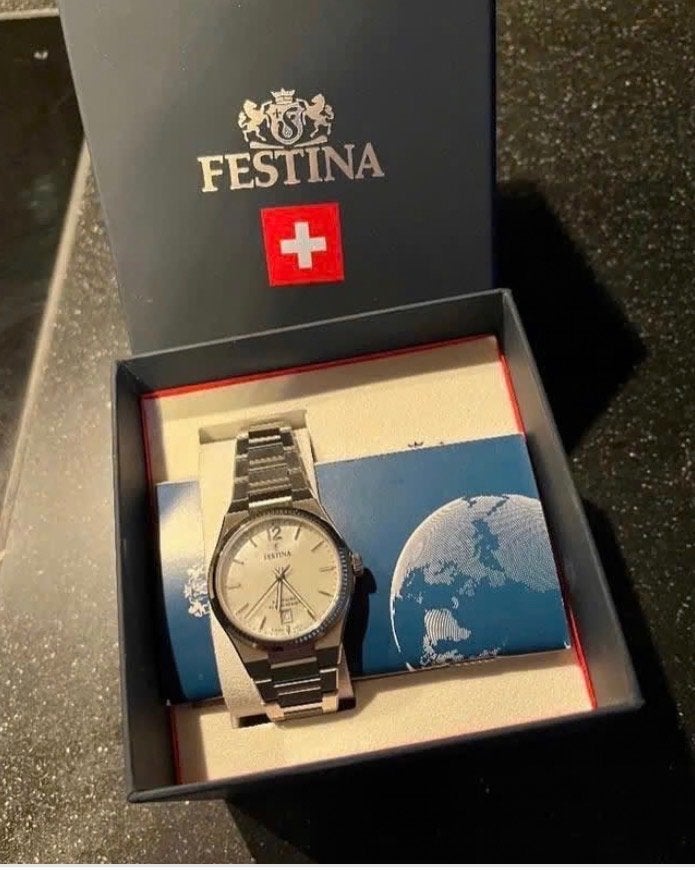 Dameshorloge Festina, Handtassen en Accessoires, Horloges | Dames, Ophalen, Staal, Staal, Polshorloge