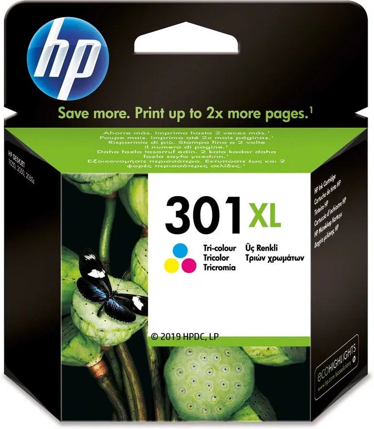 Lot Cartouches d'encre HP 301XL (Noir + Couleur) – Neuves, Enlèvement, Neuf