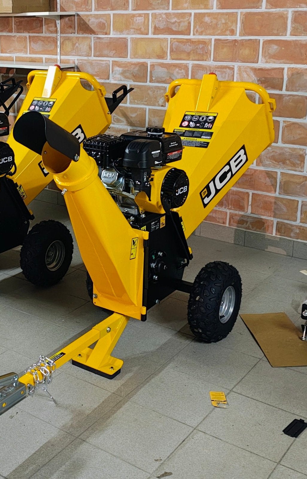 jcb hakselaar, Ophalen, Benzine, JCB