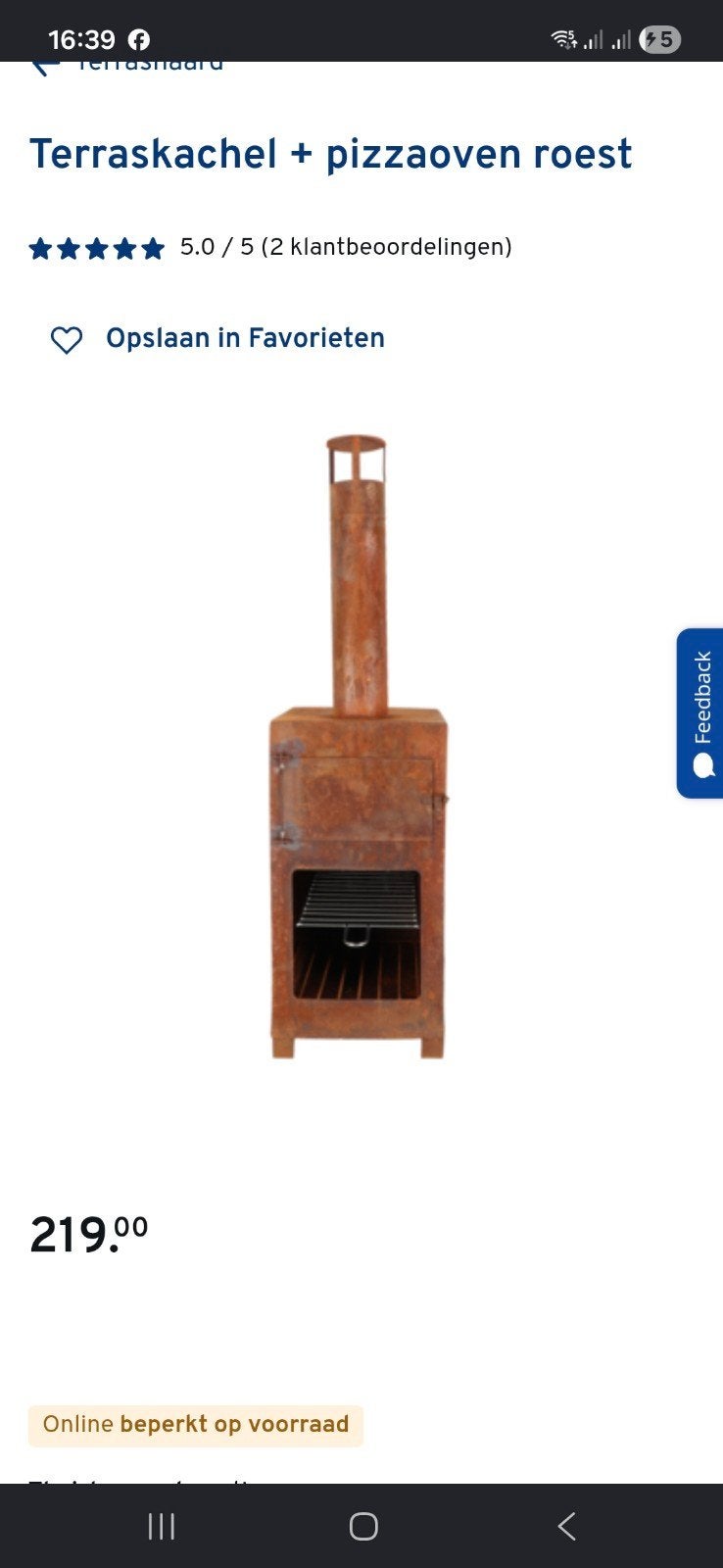 Pizza oven, Tuin en Terras, Ophalen