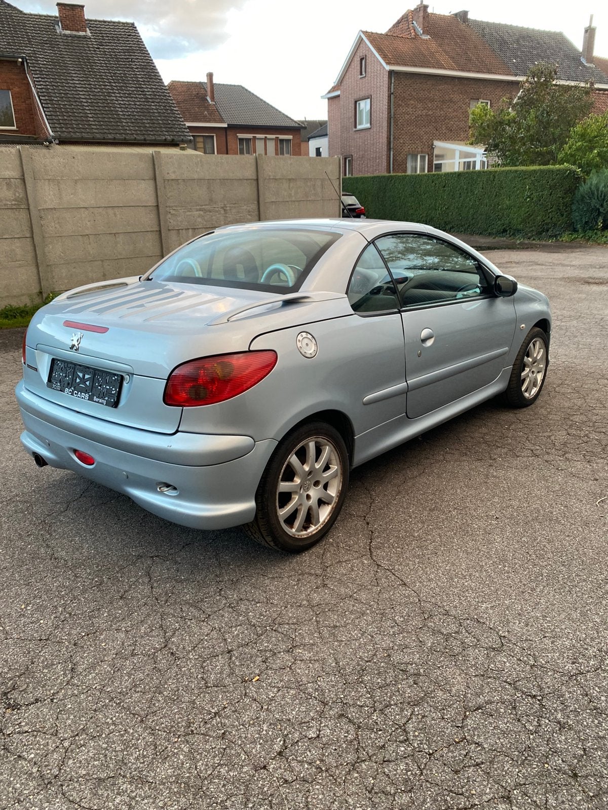 PEUGEOT 206 1.6cc, Autos, Cuir, Achat, Cabriolet, Noir