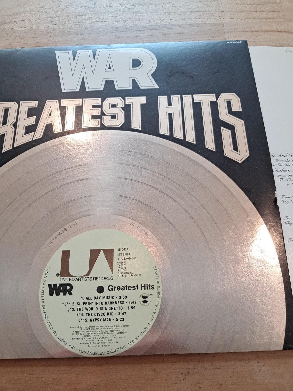 Lp War, Cd's en Dvd's, Vinyl | R&B en Soul, Gebruikt, Ophalen of Verzenden, Complilatie, 12 inch