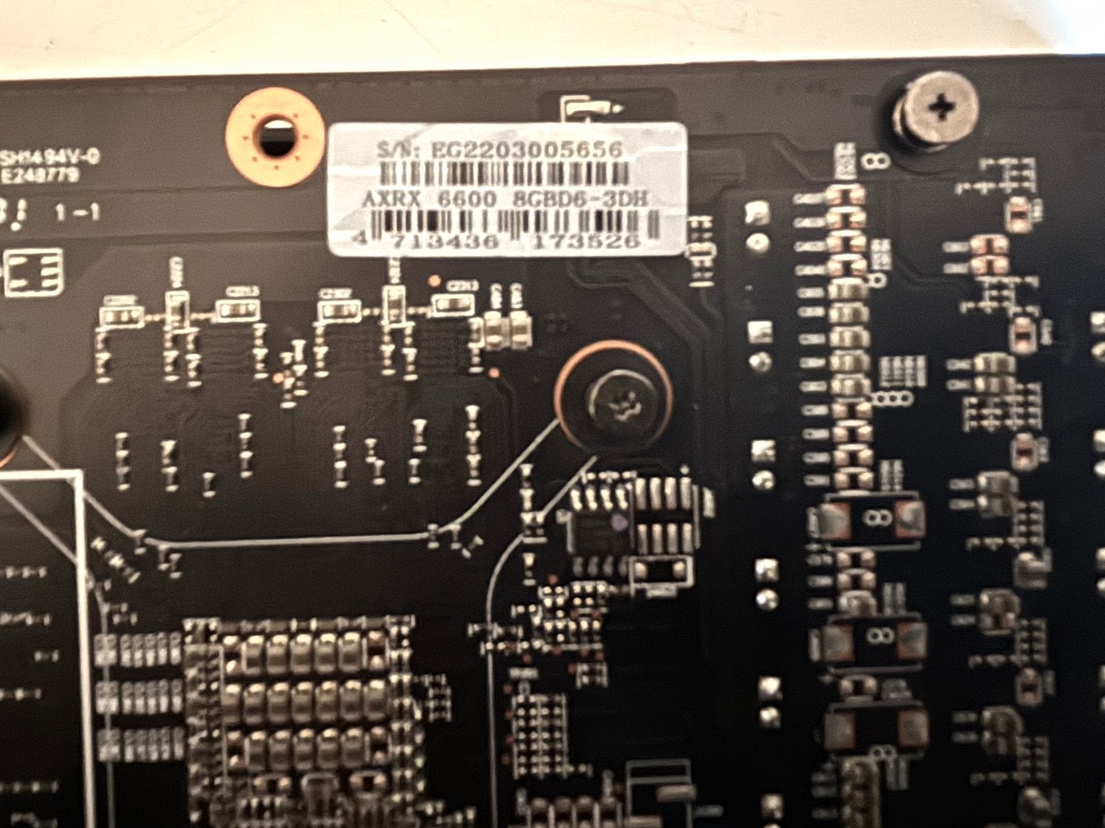 Rx 6600 8gb, Computers en Software, Videokaarten, Ophalen, Gebruikt, GDDR6, PCI-Express 4