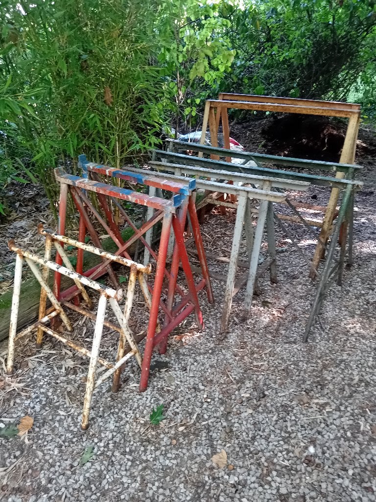 stalen schragen (verschillende afmetingen), Doe-het-zelf en Bouw, Ophalen