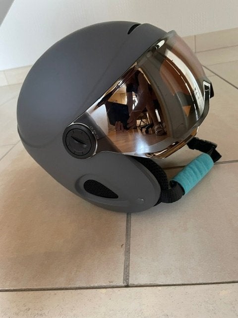 Wed’ze H-KID 550 kinderskihelm met vizier, Autres marques, Enlèvement, Utilisé, Autres types