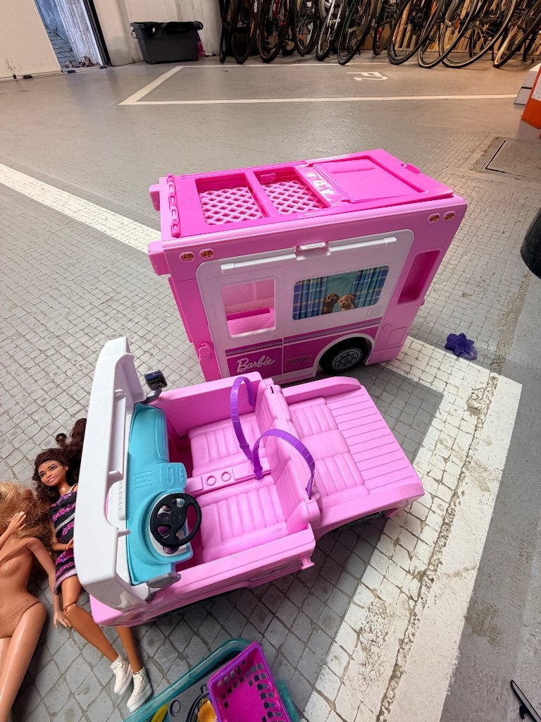 Barbie van, Enfants & Bébés, Enlèvement, Utilisé, Barbie