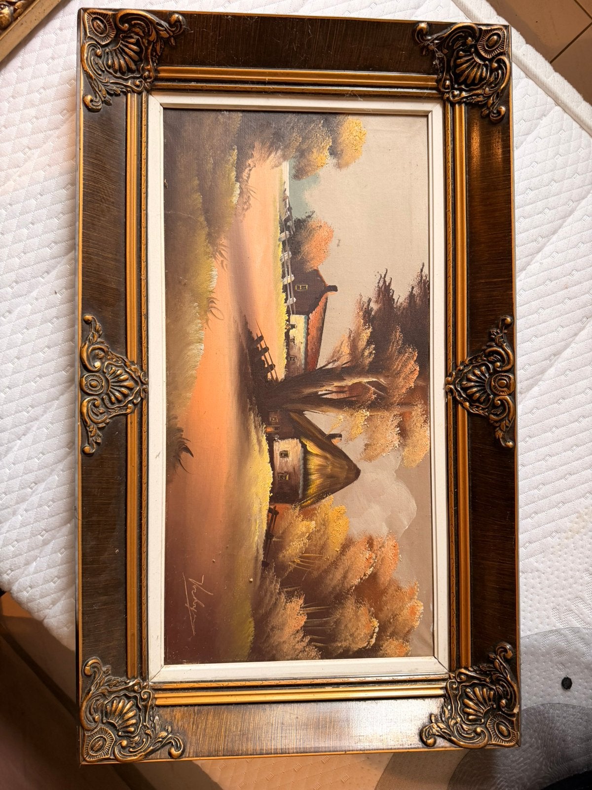 Schilderij handgeschilderd, Enlèvement, Peint à la main