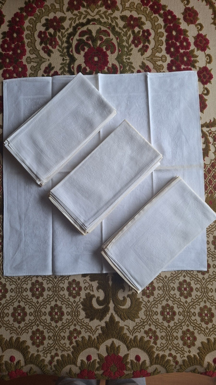 Hotel servetten 47x47 of 53x53 per stuk verkrijgbaar, Katoen, Wit, Ophalen of Verzenden, Zo goed als nieuw