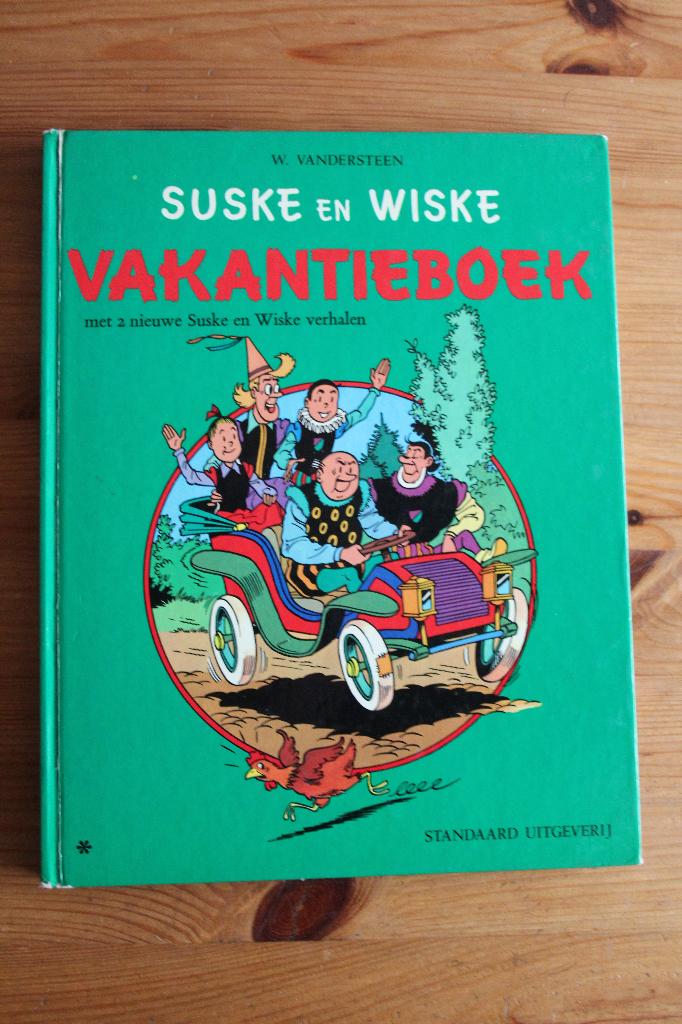 Suske & wiske   vakantieboek      hc, W. Vandersteen, Plusieurs BD, Enlèvement ou Envoi, Utilisé