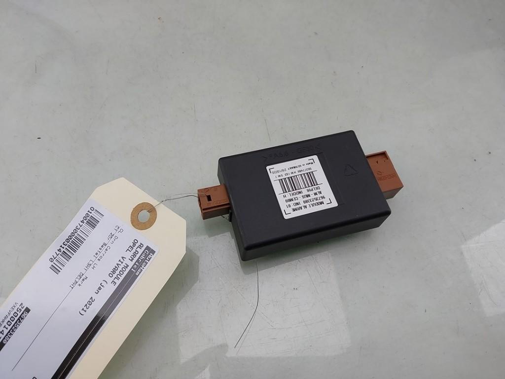 MODULE D ALARME Opel Vivaro (|9673523380|1607747880|), Utilisé, Opel