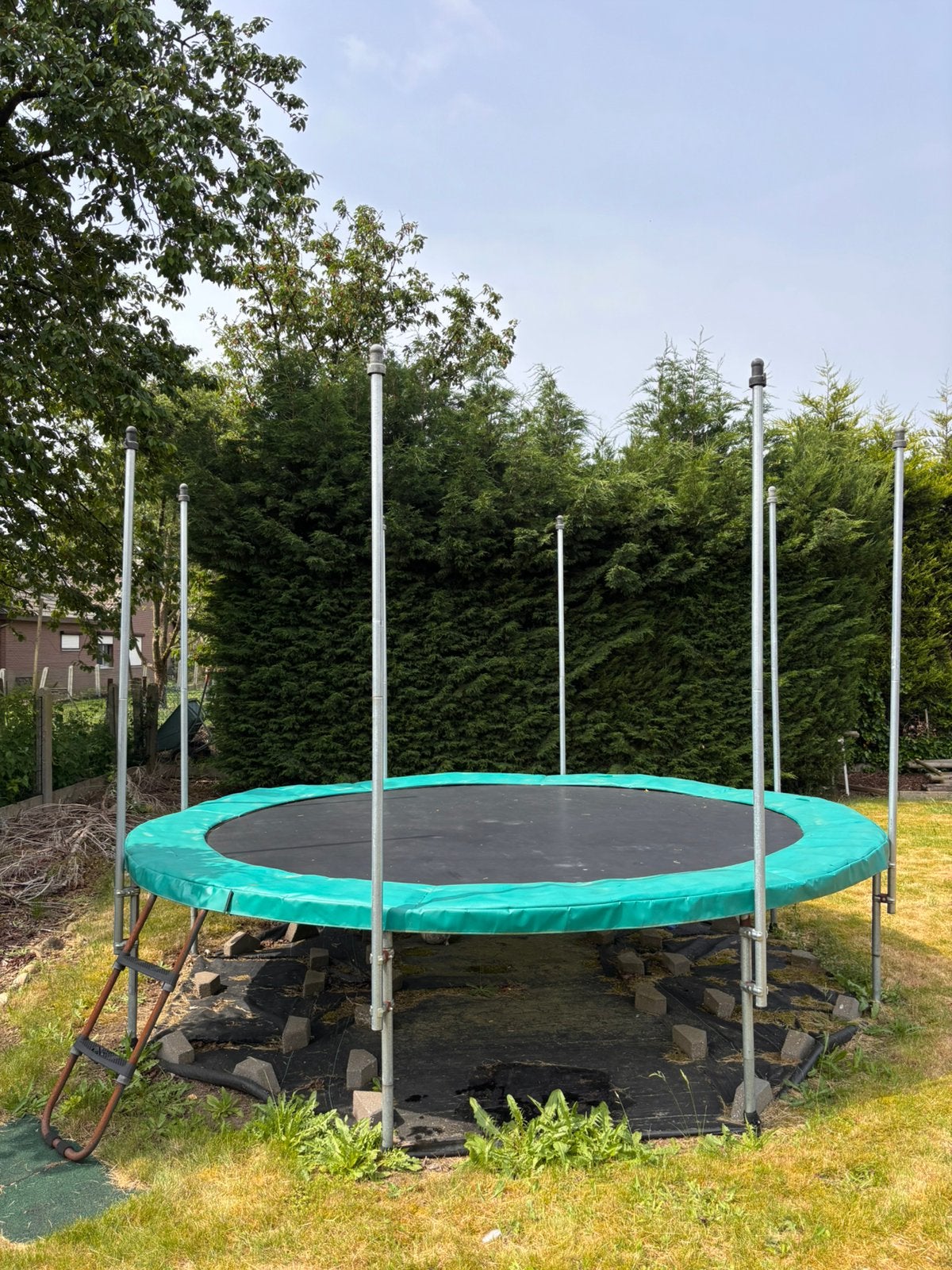 Berg trampoline 380, Ophalen, Gebruikt