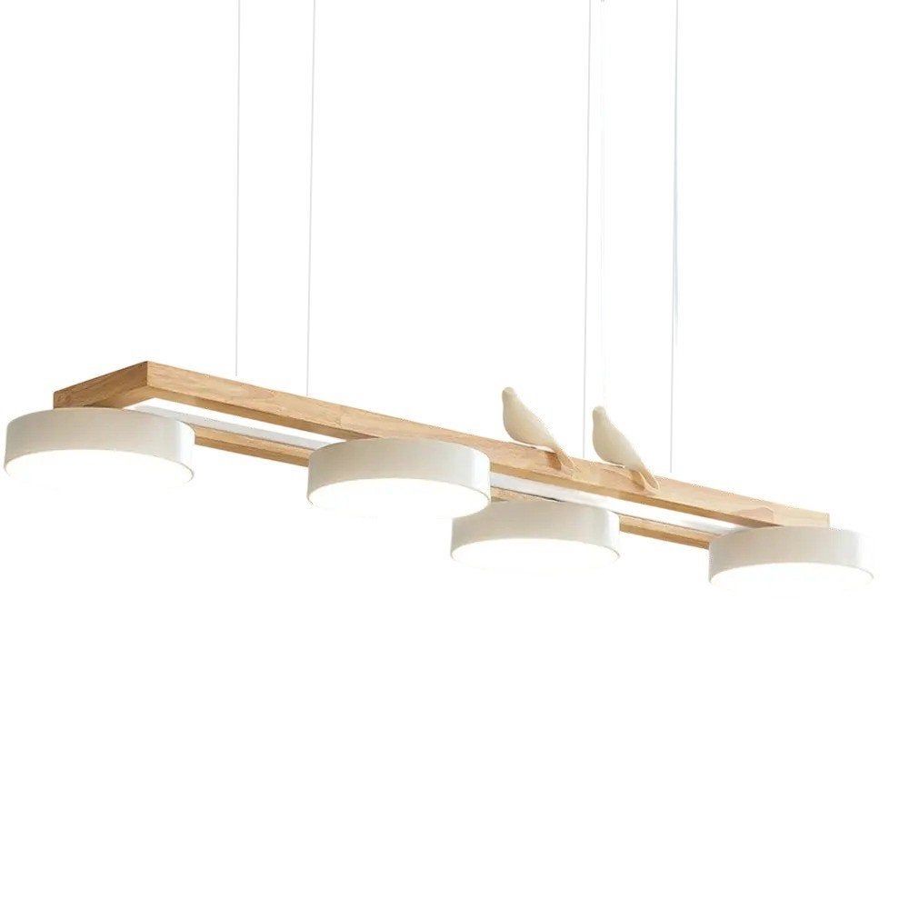 Lamp eettafel, Huis en Inrichting, Ophalen, Nieuw, Hout, Scandinavisch