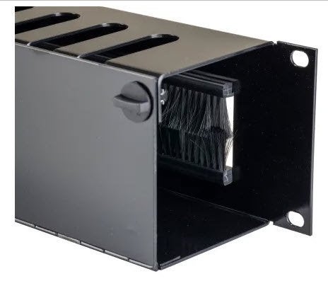 6 x RITTAL - 19'' rangeerpaneel, 2 HE, afsluitbaar, Computers en Software, Pc- en Netwerkkabels, Ophalen of Verzenden, Nieuw