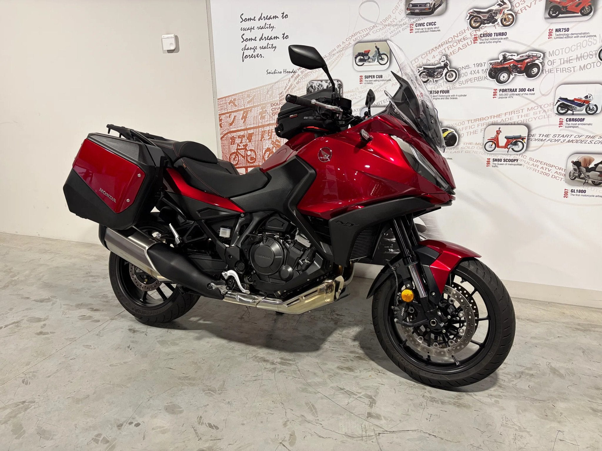 Honda NT1100 Manueel met comfortzadels en tanktas, Tourisme, Entreprise, Plus de 35 kW, 1100 cm³