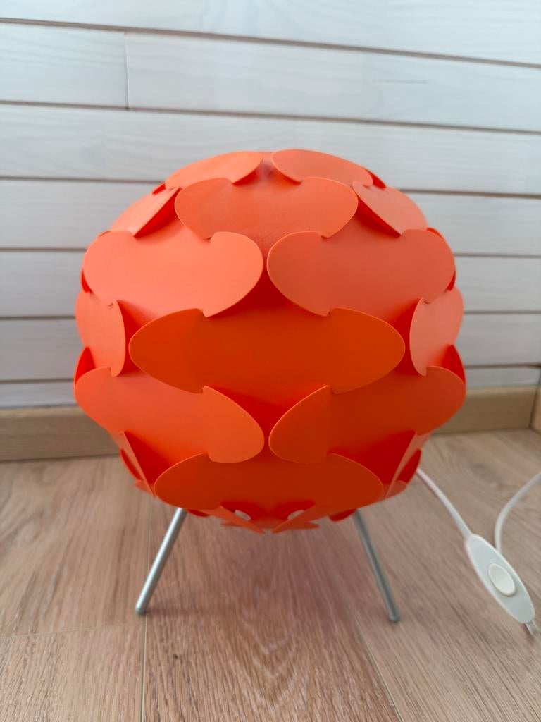 IKEA Fillsta tafellamp, Huis en Inrichting, Ophalen, Zo goed als nieuw, Kunststof, Vintage