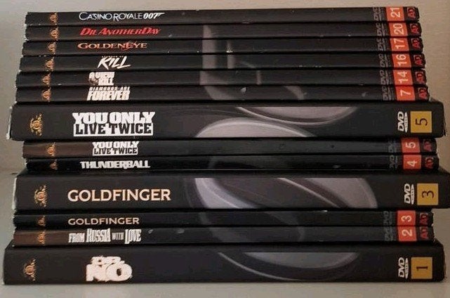 €2 per stuk, 4+ 1 gratis, James Bond, Enlèvement ou Envoi