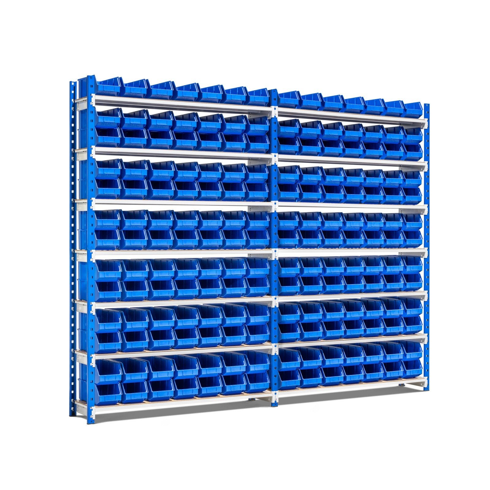 ÉTAGÈRE BAC PLASTIQUE BLEU PROFESSIONNEL, Enlèvement ou Envoi, Belgique, BELRACK, Métal