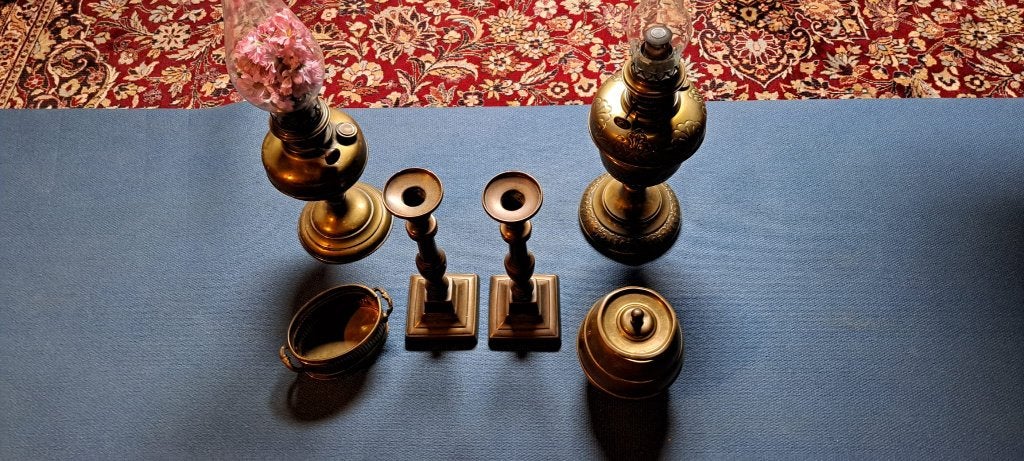 objets en cuivre, laiton, Enlèvement
