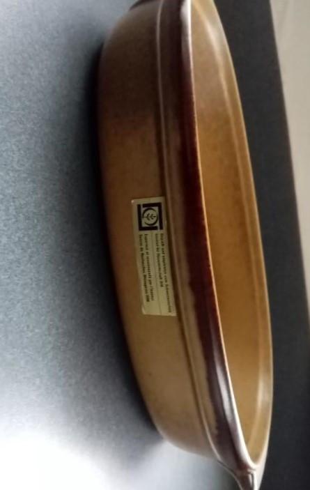 Swiss : grote braadslede gratin ovenschaal 34cm /23cm /6,5cm, Huis en Inrichting, Ophalen of Verzenden, Nieuw, Keramiek, Schaal of Schalen
