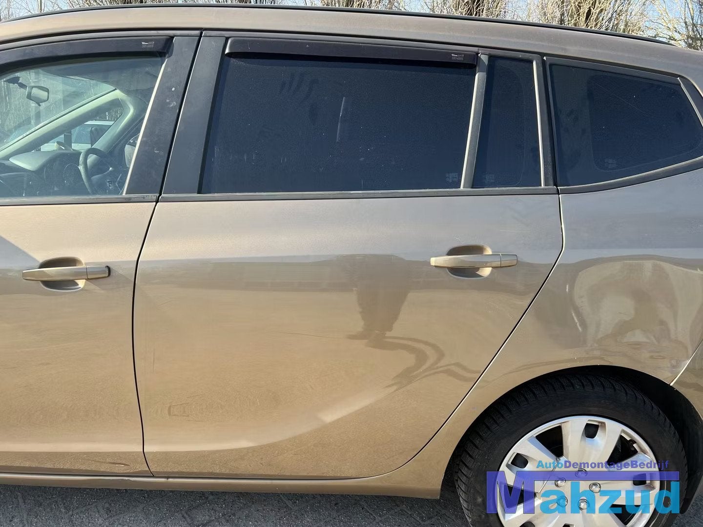 OPEL ZAFIRA C Bruin 41E links achter deur portier 2012-2017, Gebruikt, Deur, Opel Automobile GmbH, Kontakt@opel-infoservice.de