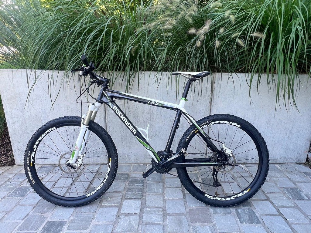 VTT Rockrider 8xc, Vélos & Vélomoteurs, Comme neuf, Enlèvement, Frein à disque, Suspension