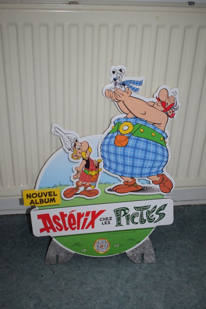 plv carton BD bande dessinée asterix chez les pictes 1, Enlèvement ou Envoi, Utilisé