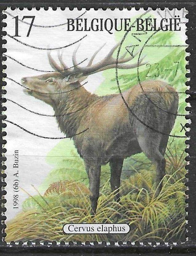 Belgique 1998 - Yvert/OBP 2749 - Red Deer (ST), Timbres & Monnaies, Envoi, Affranchi, Oblitéré