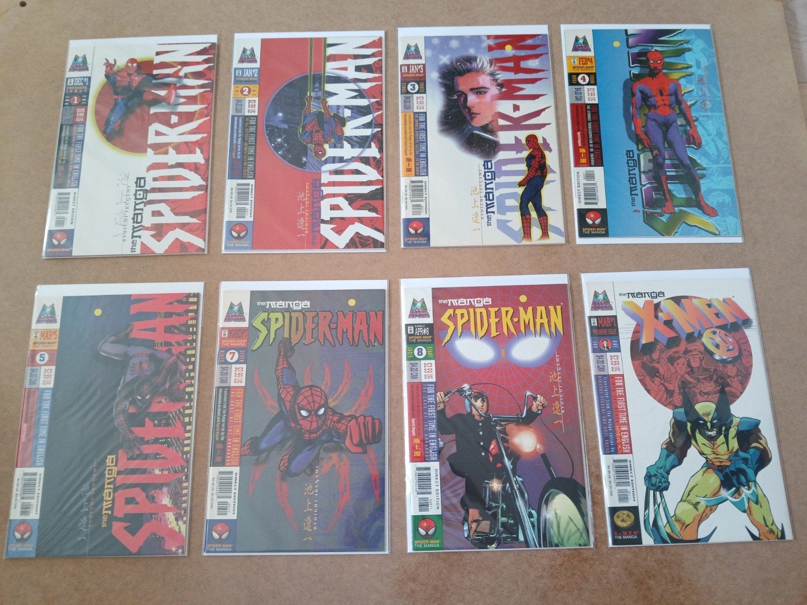 Spider-Man manga + X-men manga, Boeken, Strips | Comics, Ophalen, Amerika, Zo goed als nieuw, Meerdere comics