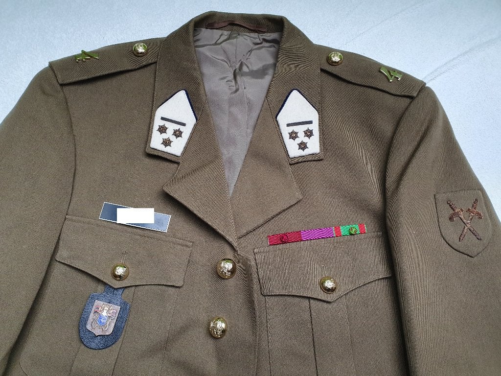 Uniform ABL officier kapitein commandant, Ophalen of Verzenden, Landmacht, Kleding of Schoenen