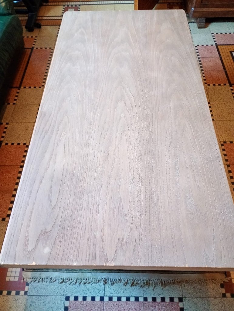 Salontafel massief hout, Enlèvement, Comme neuf