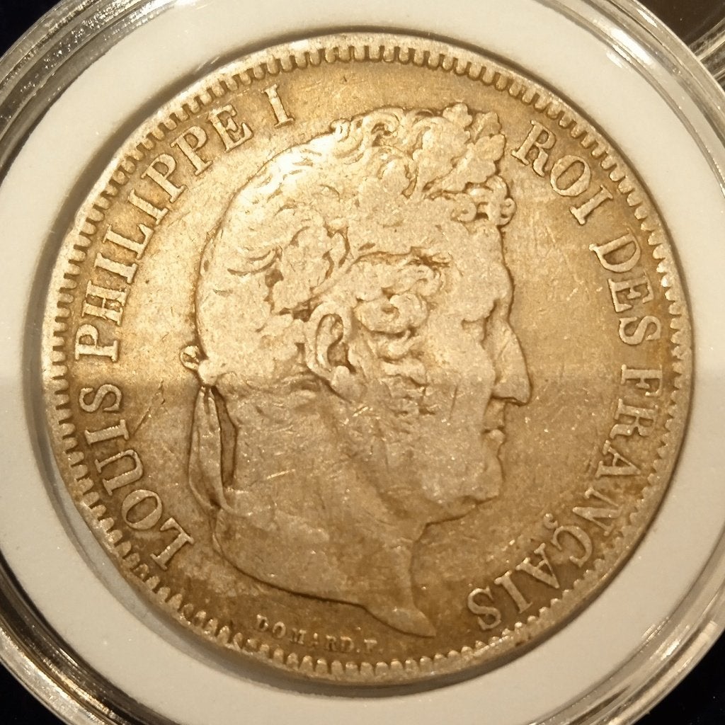 5 francs 1831 A Francia - Louis-Philippe I, Envoi, France, Monnaie en vrac, Argent