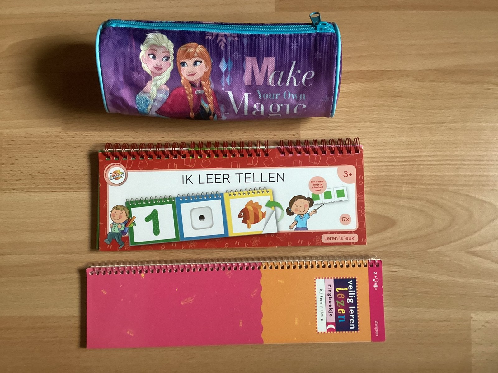Pennenzak Frozen Disney met boekjes, Ophalen of Verzenden