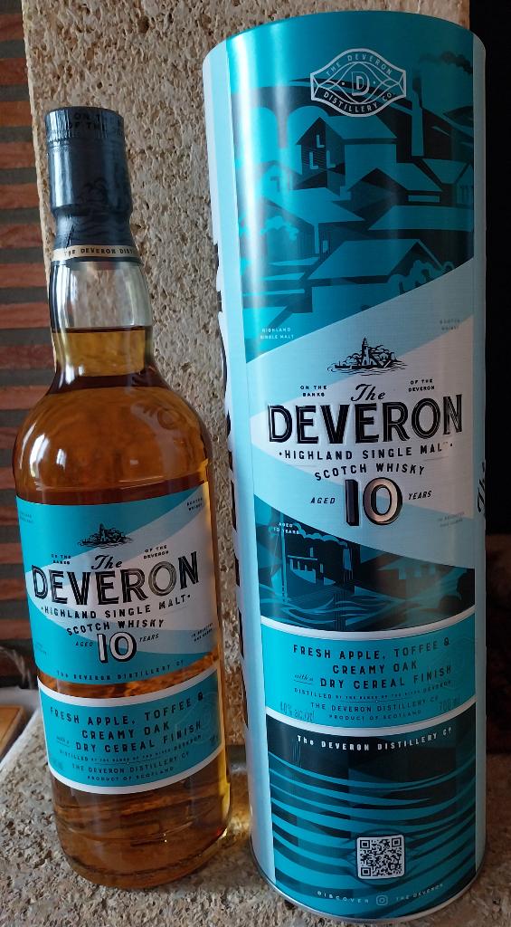 1 fles whisky deveron 10 jaar 0,70cl highland single malt, Collections, Vins, Neuf, Autres régions, Pleine, Enlèvement