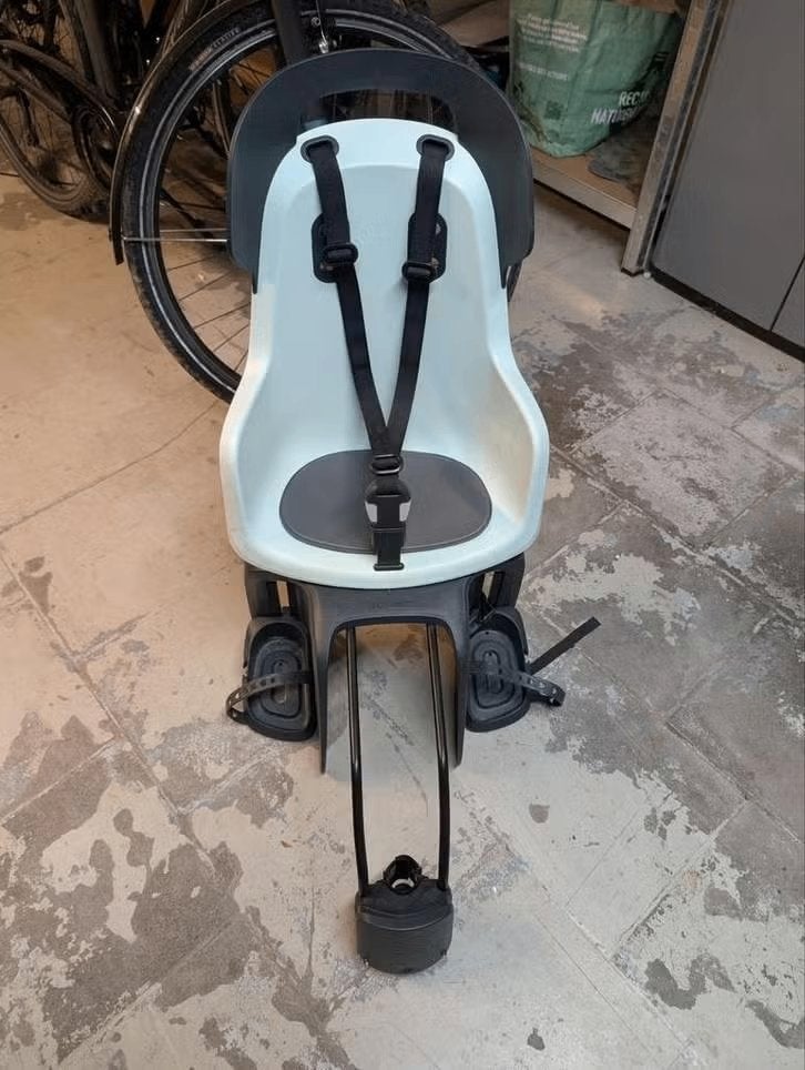 Bobike Maxigo Frame zadel (mintkleur), Fietsen en Brommers, Fietsaccessoires | Fietsstoeltjes, Ophalen, Achterzitje, 0 t/m 18 kg