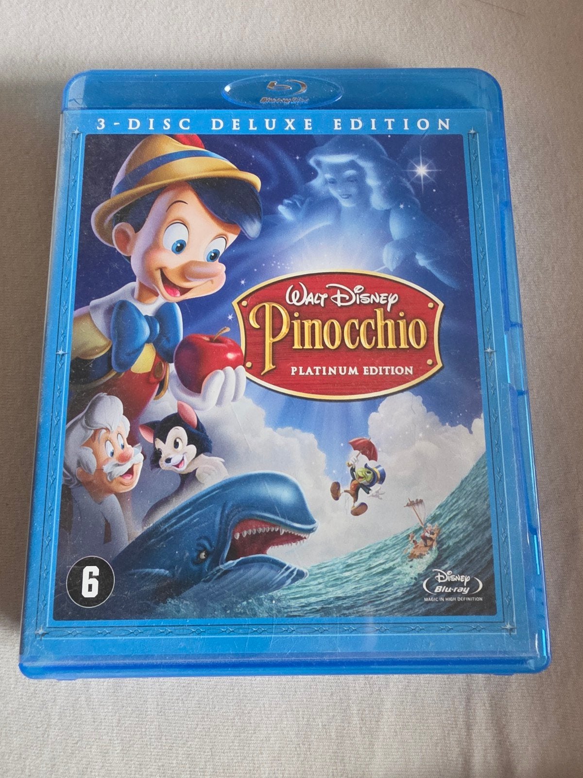 blu-ray pinocchio, Ophalen of Verzenden