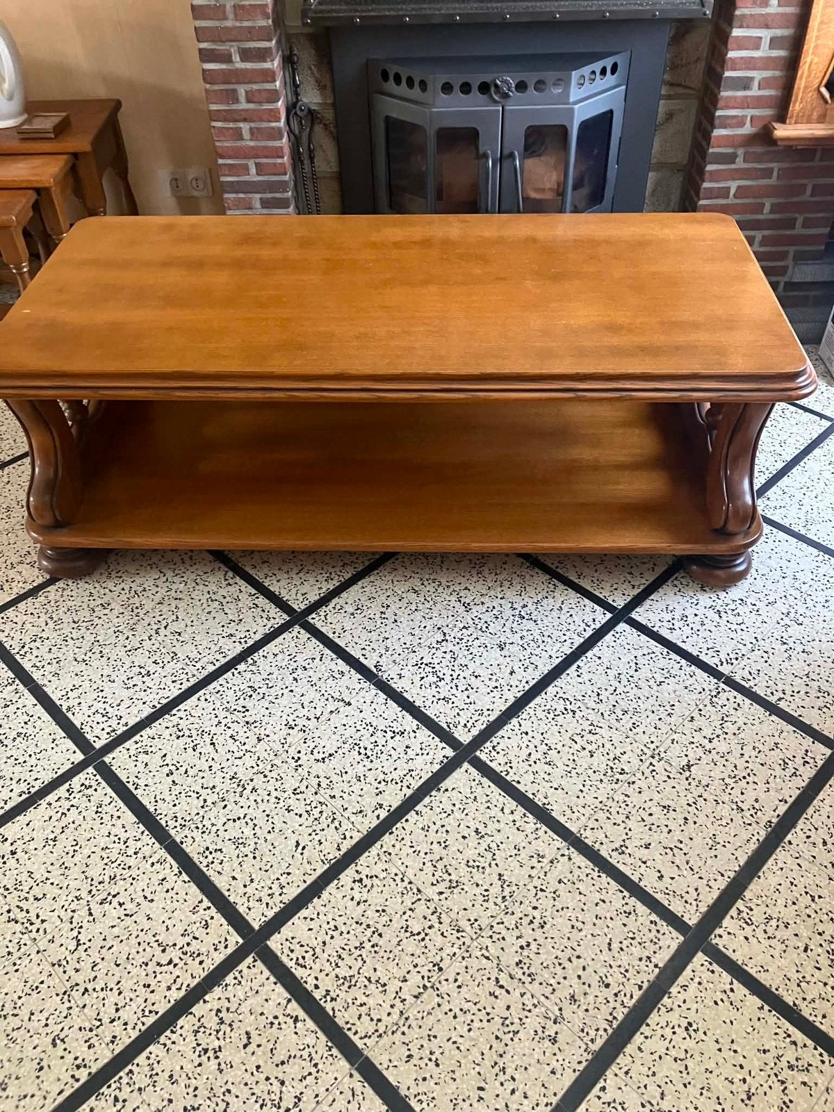 Salontafel Br 65, l 1,40 H 49, Ophalen, Gebruikt