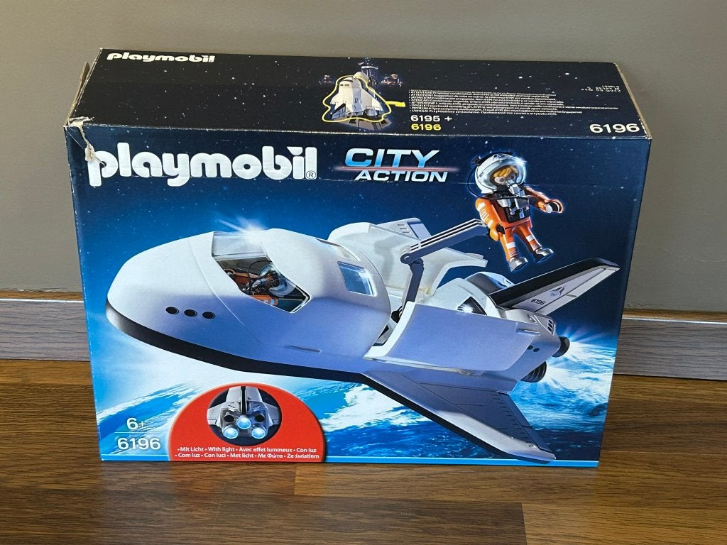Playmobil Space Shuttle 6196, Ophalen, Complete set, Voertuig, Zo goed als nieuw