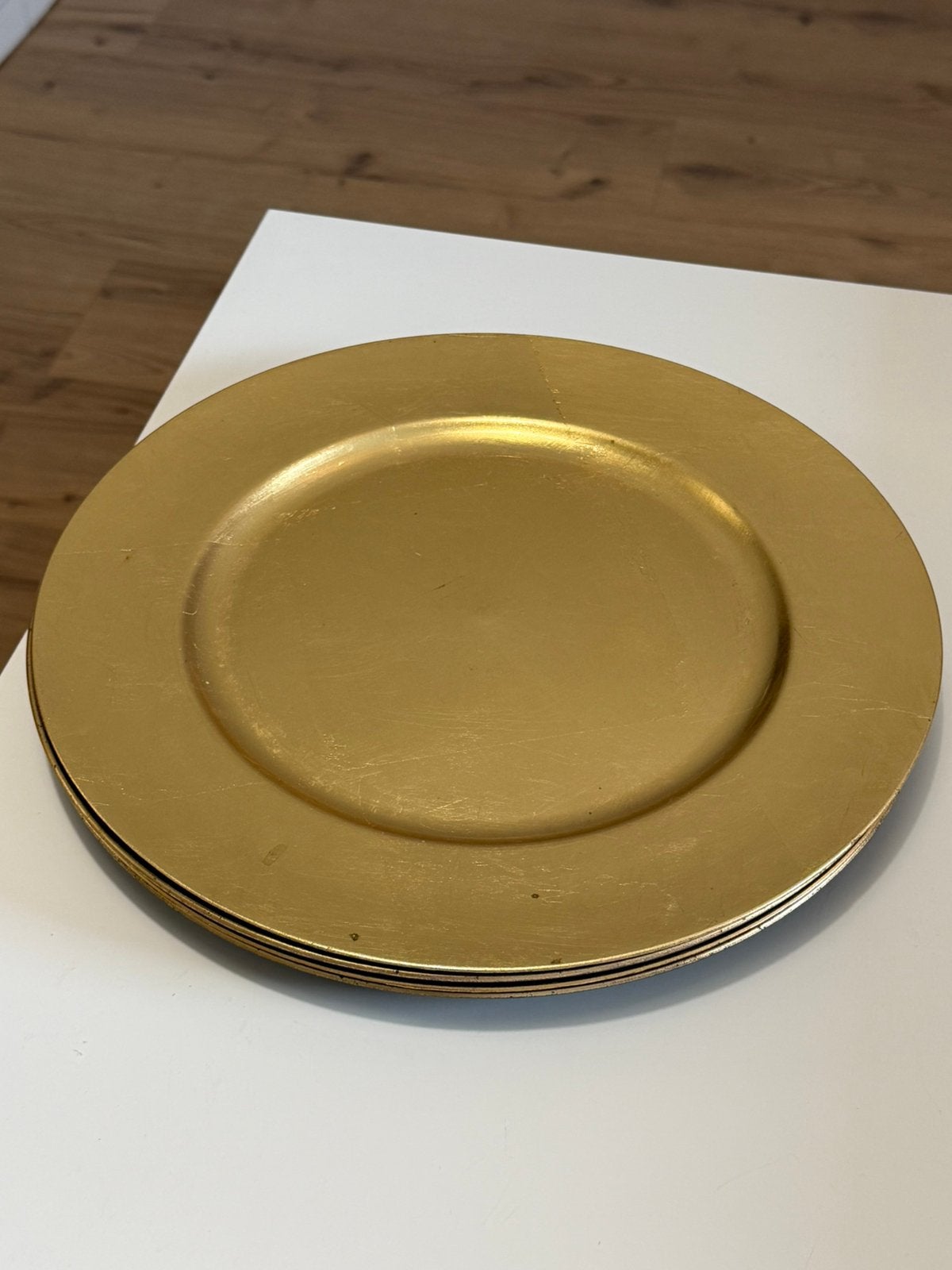 Onderzetbord goud, Ophalen of Verzenden, Gebruikt, Kunststof