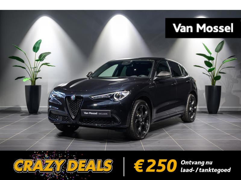 Alfa Romeo Stelvio Estrema (automatique), Autos, 197 g/km, Achat, Entreprise, Noir