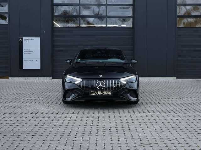 Mercedes-Benz EQE 43 AMG 4-Matic met hyperscreen, Auto's, Automaat, Overige kleuren, Panoramadak, Elektrisch