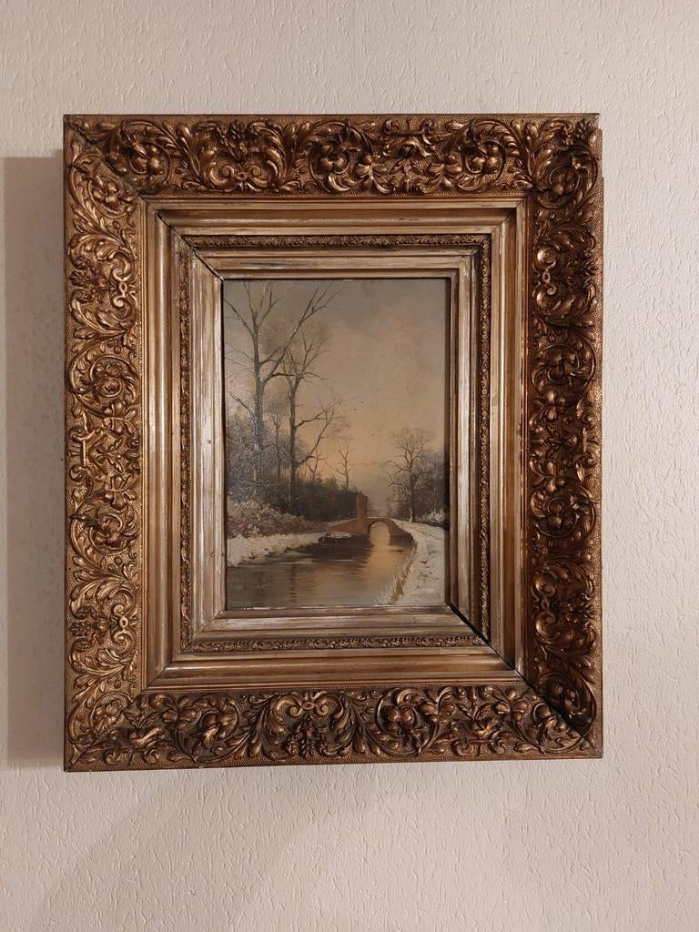 Schilderij van Nederlandse kunstschilder Fredericus J. D. C., Antiek en Kunst, Kunst | Schilderijen | Klassiek, Ophalen