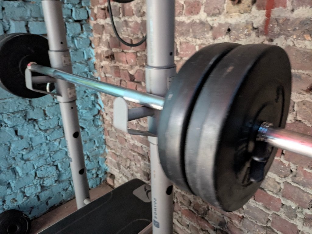 fitnes bank, Enlèvement, Utilisé, Pectoraux