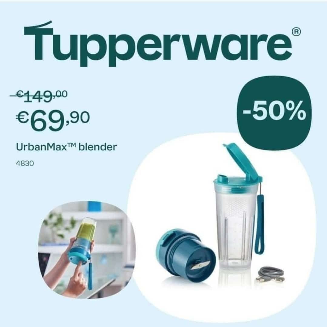 Tupperware urbanmax blender, Ophalen of Verzenden, Nieuw