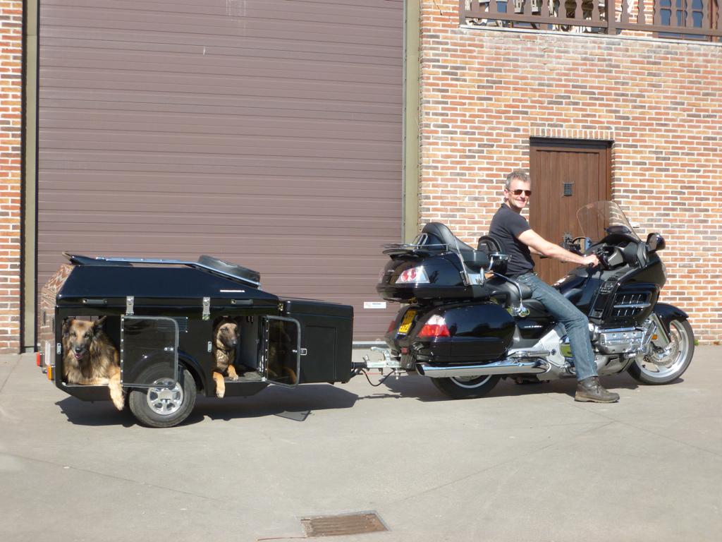 motoraanhangwagen, Auto diversen, Aanhangers en Bagagewagens, Ophalen, Zo goed als nieuw