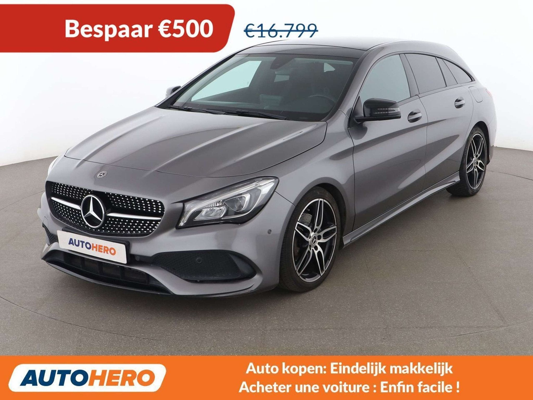 Mercedes-Benz CLA-Klasse 180 CLA 180 Shooting Brake AMG Line, Auto's, Mercedes-Benz, CLA, 122 pk, Lichtsensor, 1595 cc