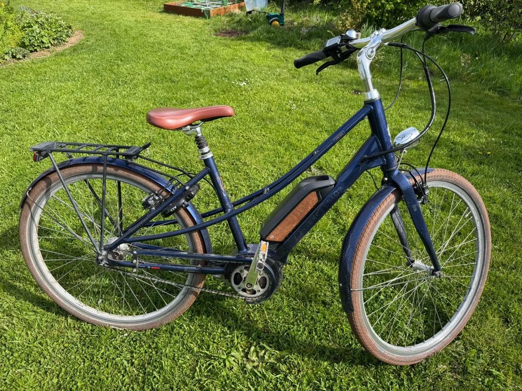 Excelsior Vintage E-bike in PERFECTE STAAT, Versnellingen, Zo goed als nieuw, Schijfrem, 53 tot 57 cm