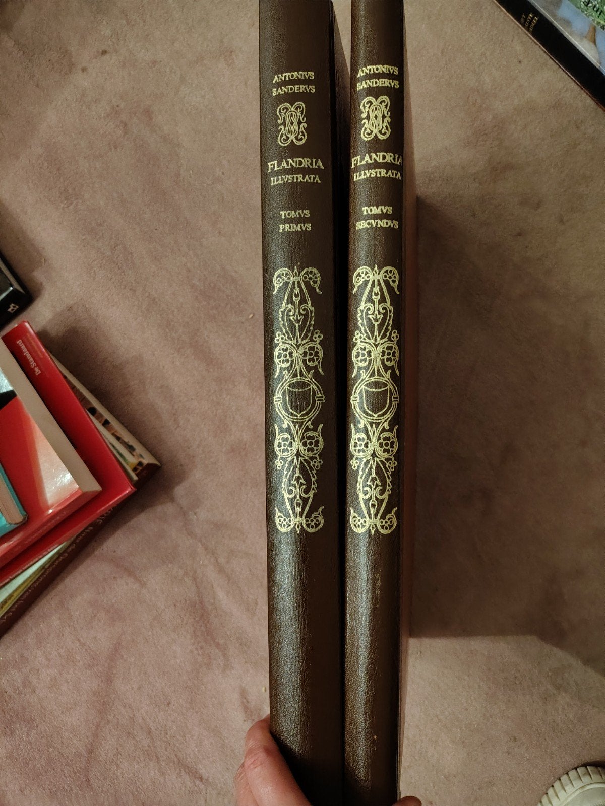 Flandria Illustrata Sanderus Veys 1978 facsimile, Ophalen of Verzenden