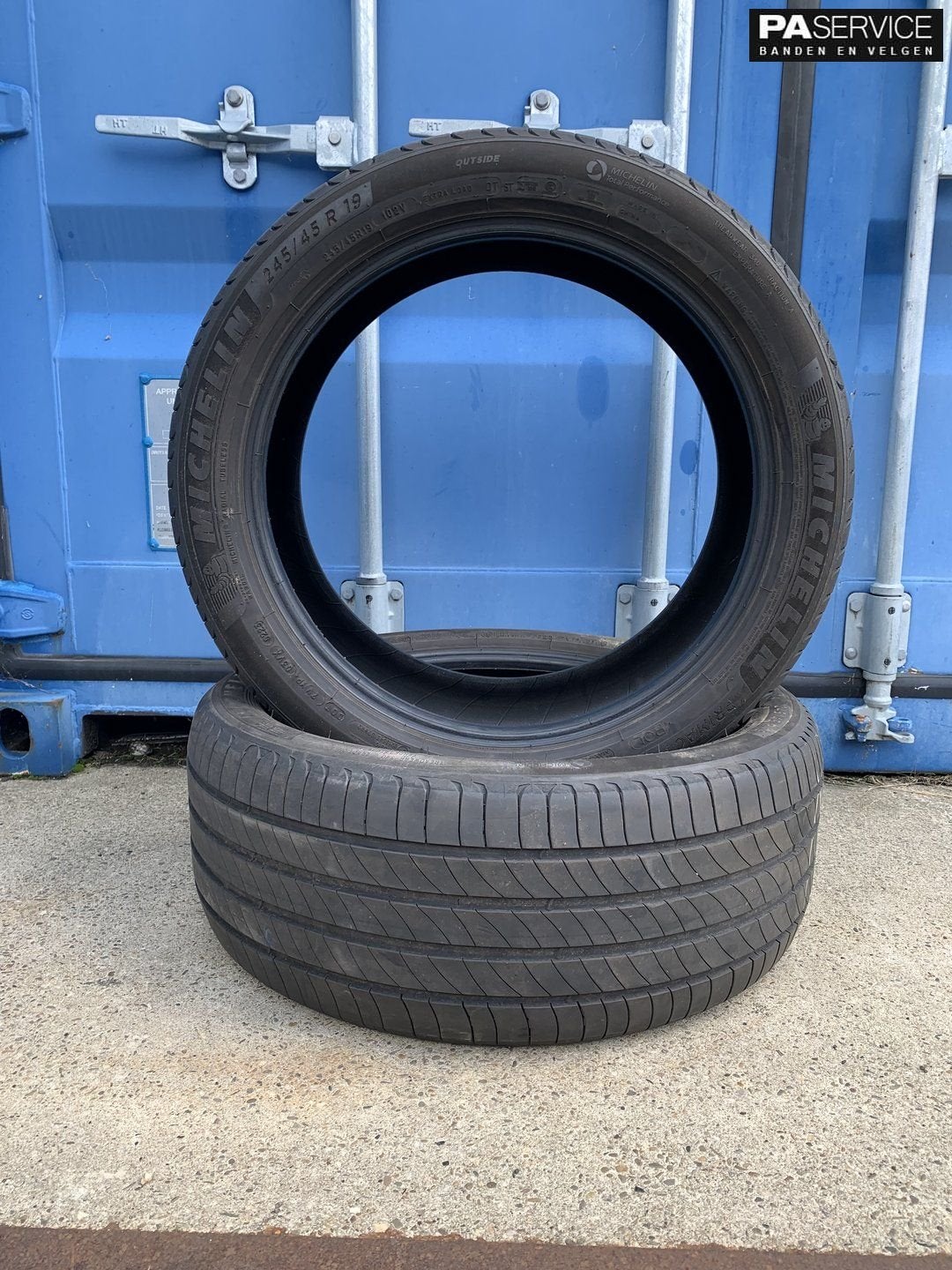 2x Michelin 245 45 19 Zomerbanden met 5,8 mm incl Montage, Autos : Pièces & Accessoires, Pneus et Jantes, 245 mm, Pneus été, -