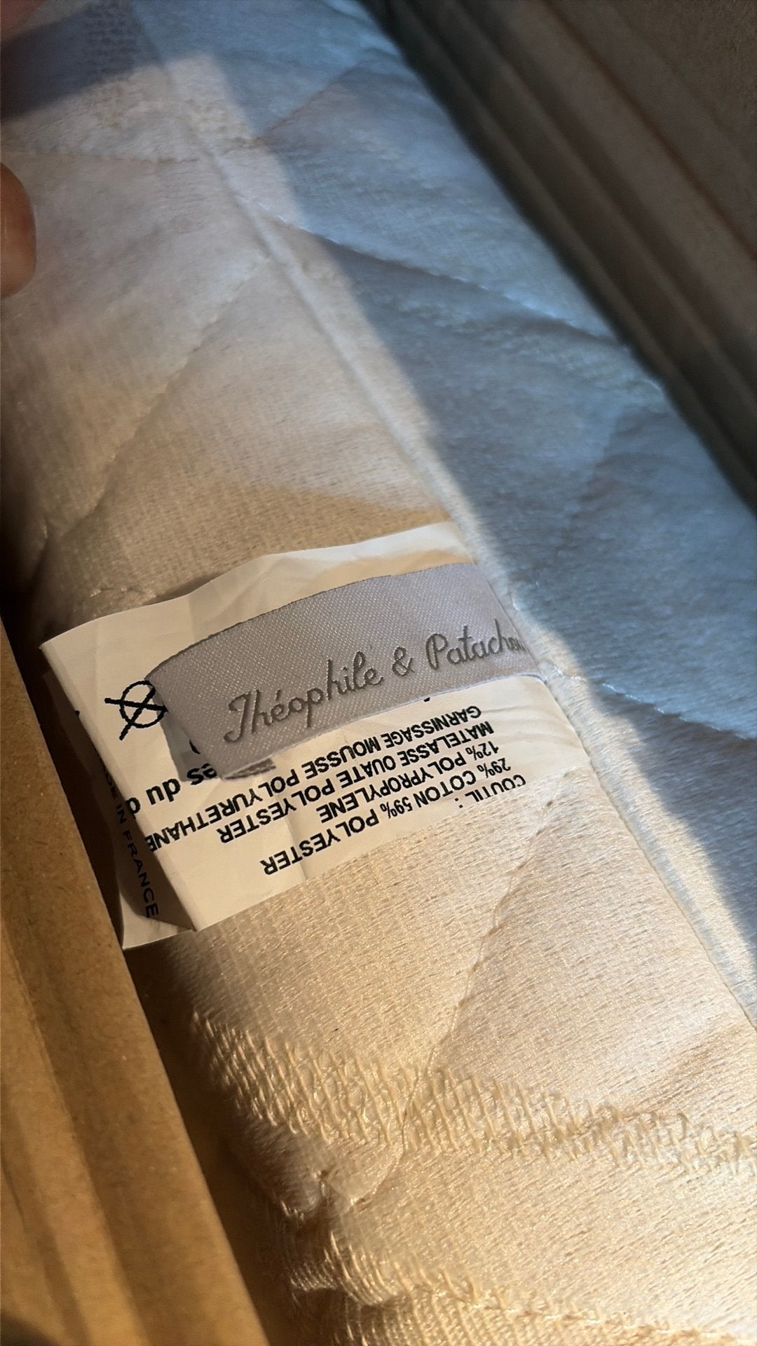 Matras baby bed Theophile et Patachou, Kinderen en Baby's, Ophalen, Zo goed als nieuw