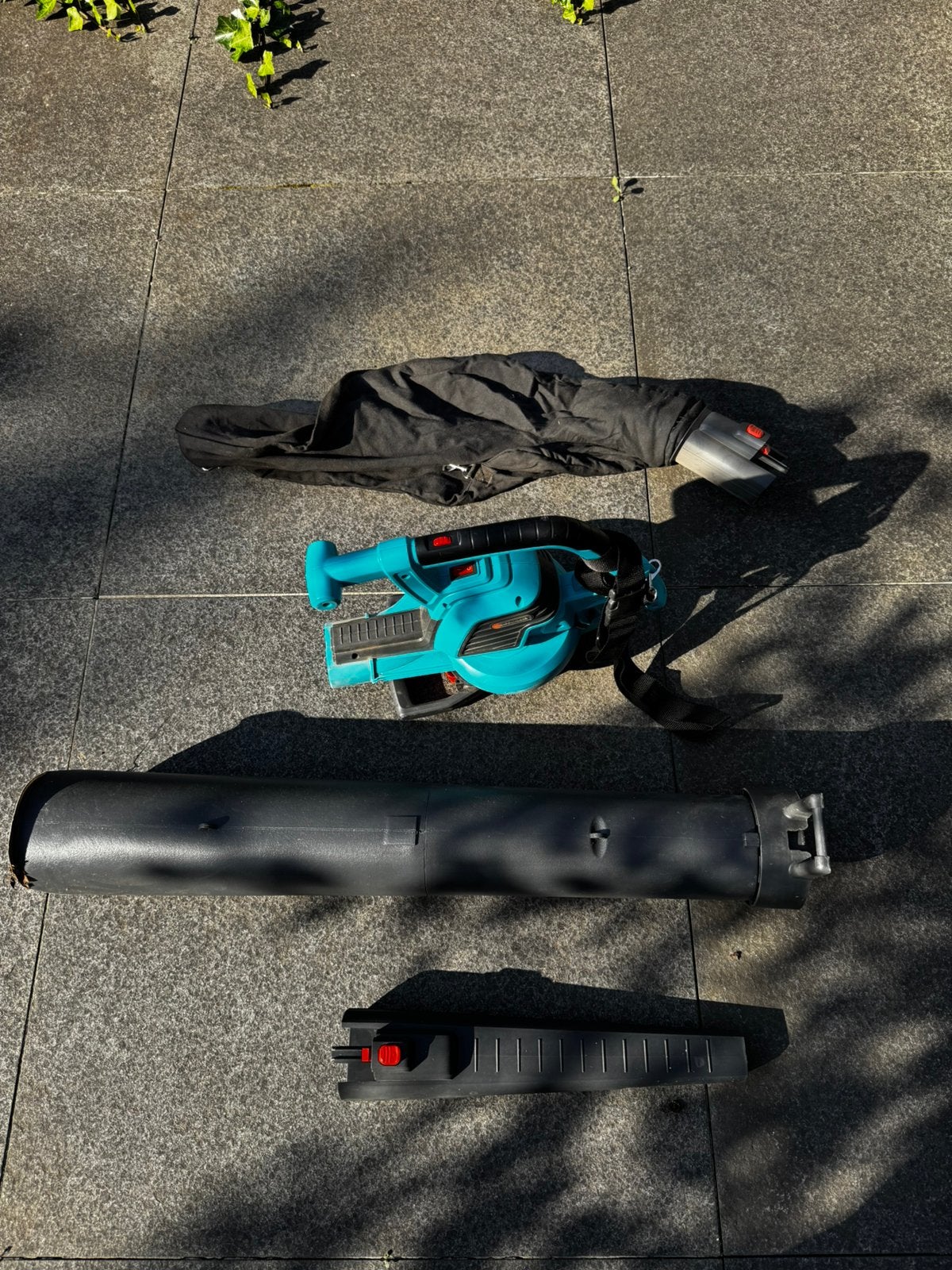 Bladblazer GARDENA, Tuin en Terras, Ophalen, Zo goed als nieuw, Elektrisch, Met opvangzak